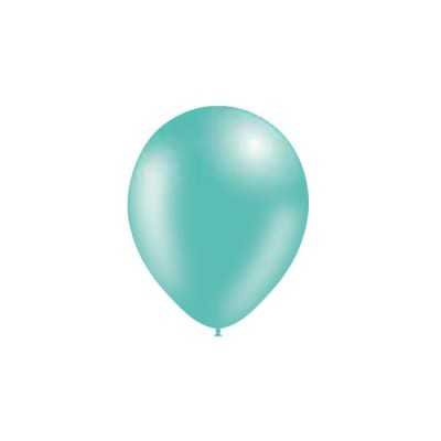Balloonia Pastel Verde menta 5" - Conf. 100 pz