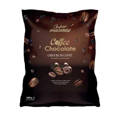 Maxtris Coffee Chocolate Fondente – busta 1 kg (praline al caffè incartate singolarmente)