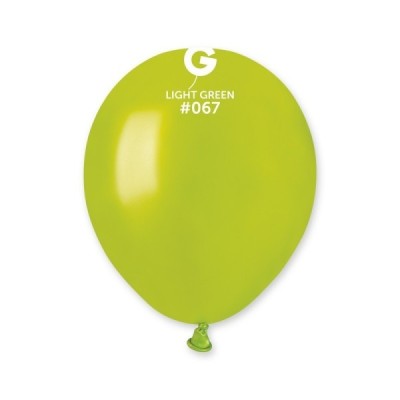 PALLONCINO LATTICE GMR METAL 10" VERDE LIME CF.100 PZ