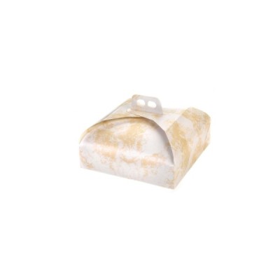 PORTA TORTA GR CM.25 SPATOLATO ORO ART.60.446