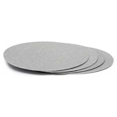 SOTTOTORTA DECORA SOTTILE ARGENTO CM.30X12X3H ART.0931306
