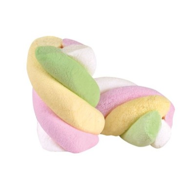 MARSHMALLOW BIRIBAO TRECCIA 4 COLORI KG.1 ART.0337