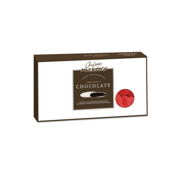 CONFETTI MAXTRIS CIOCCOLATO ROSSO KG.1 ART.