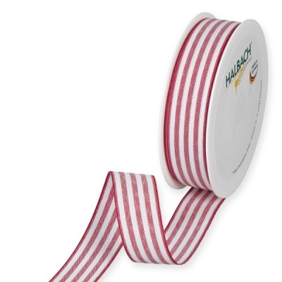 narrow striped ribbon 10 x 25 m / Rolle