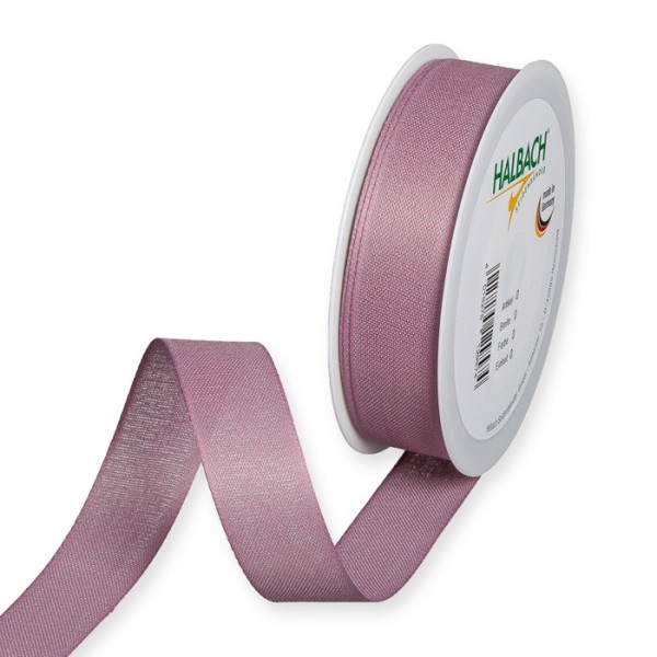 deco ribbon cotton look 10 x 25 m / Rolle