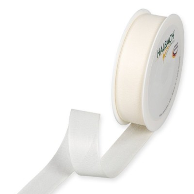 deco ribbon cotton look 10 x 25 m / Rolle