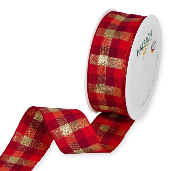 checked ribbon