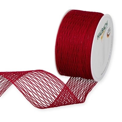 ELASTIC NET RIBBON RED