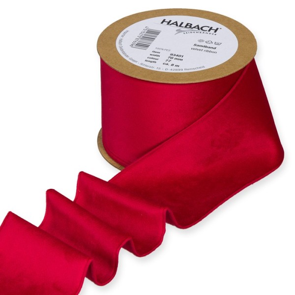 VELVET RIBBON RED