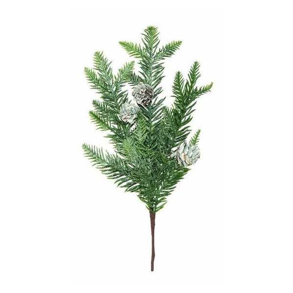 PICK W/3 PINE CONES H34 CM