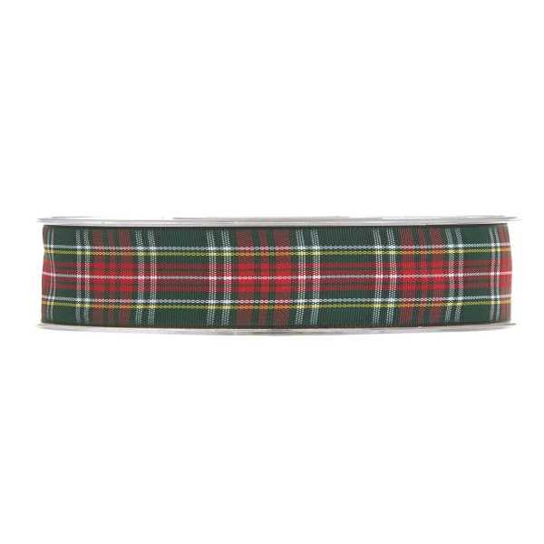 NASTRO TARTAN MM12X20MT GREEN/RED