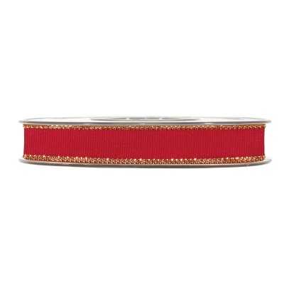 GOLD LINE GROS GRAIN MM15X20MT RED