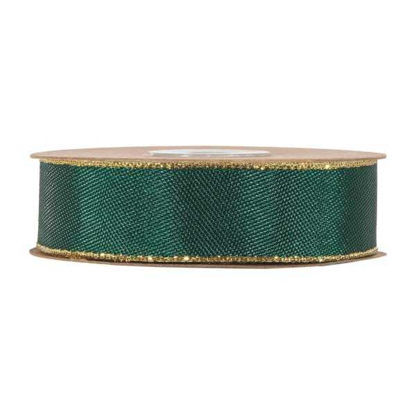 NASTRO LUXOR MM25X10MT DARK GREEN