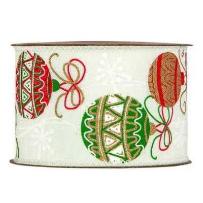 NASTRO XMAS BALLS MM63X10MT